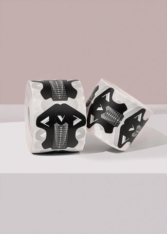 Formas de Uñas - Negro Matte - Kit